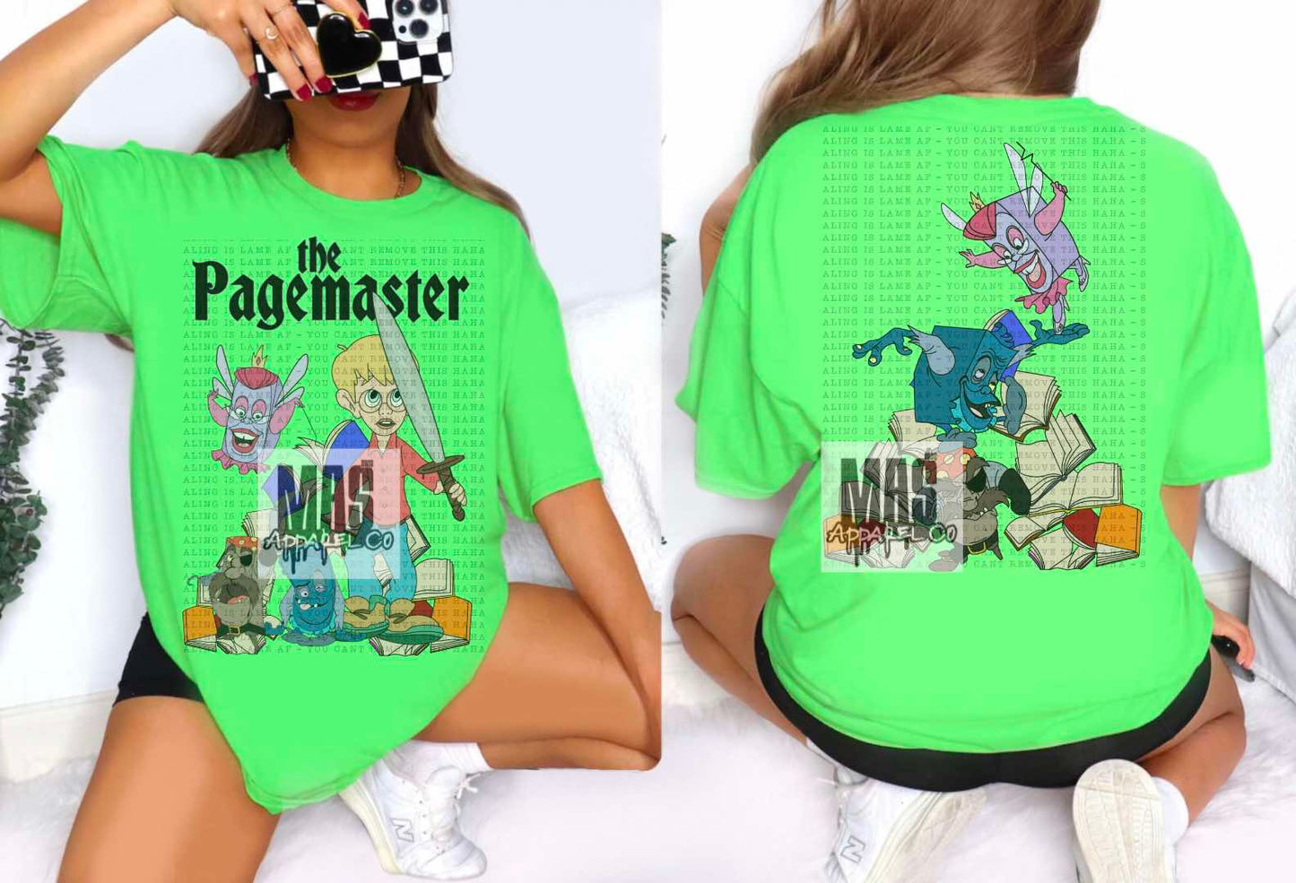 Pagemaster Nostalgic Movie Tee