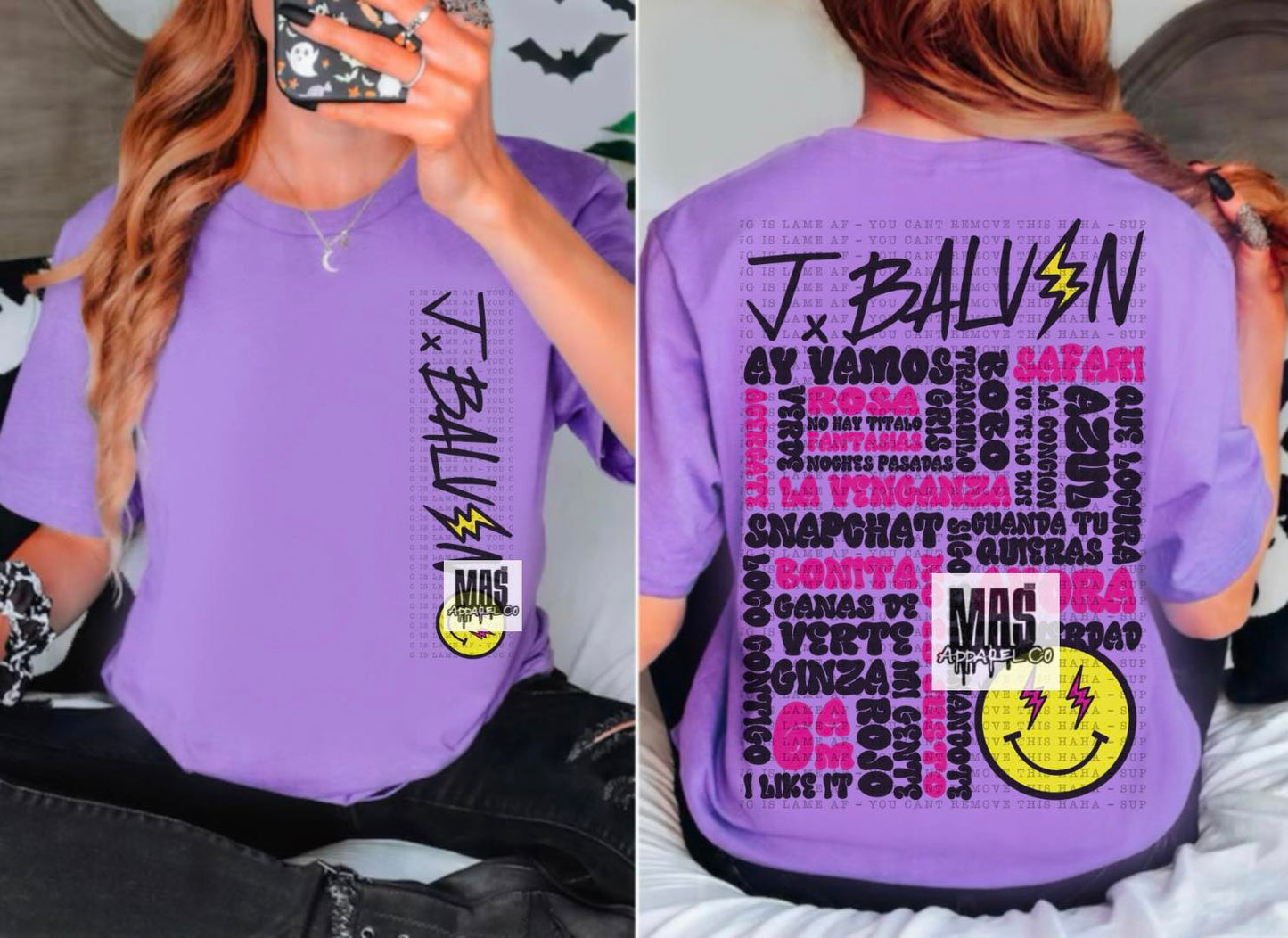 J Balvin concert shirt