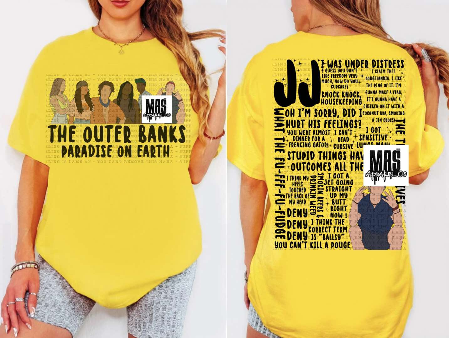 JJ Maybank Outer Banks Quote Tshirt