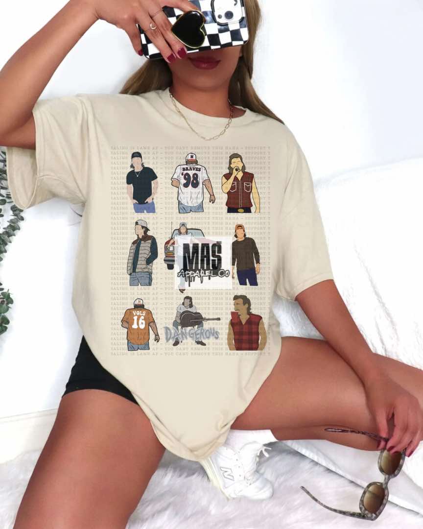 Morgan Wallen Face shirt
