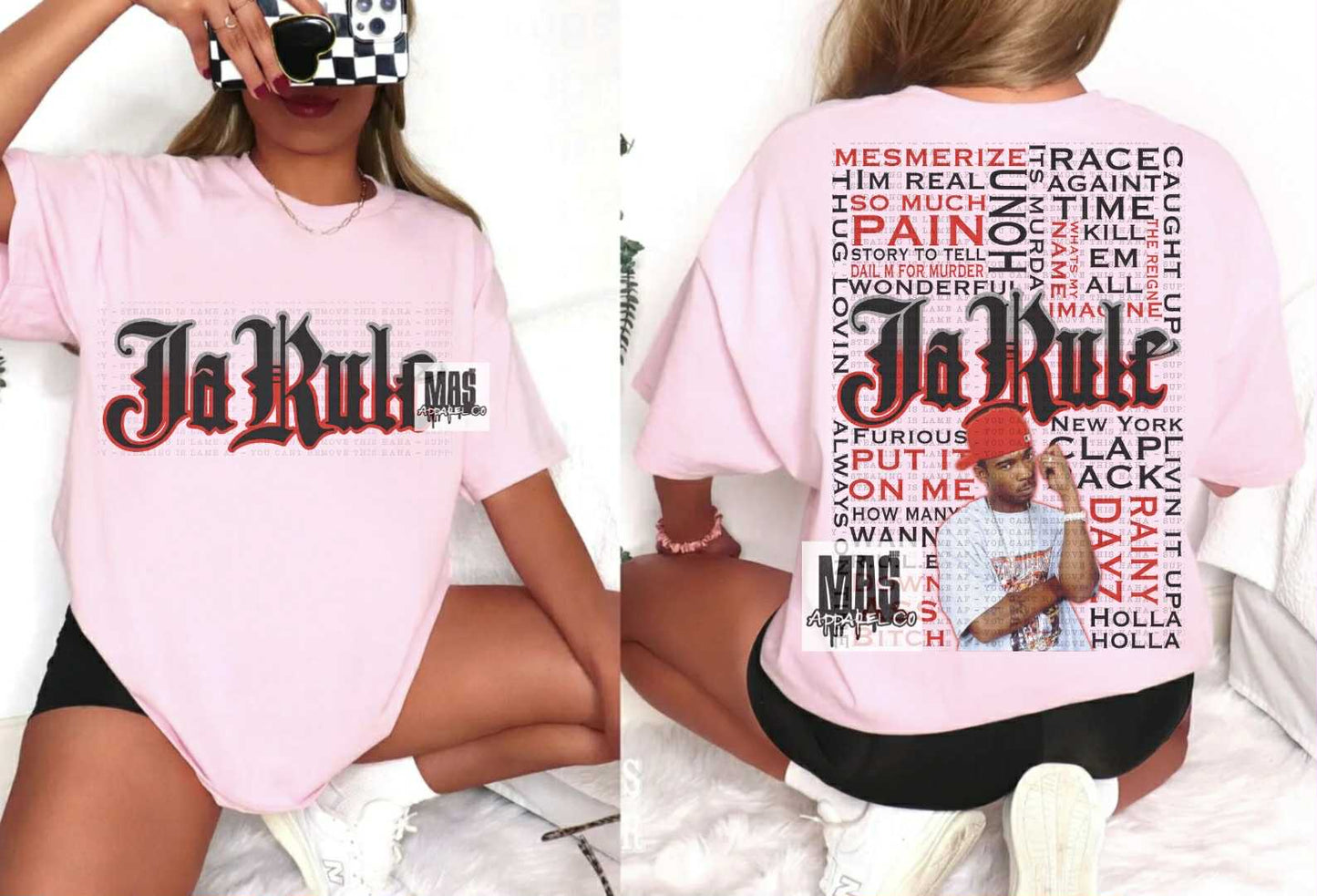 Ja Rule Nostalgic Concert Tshirt