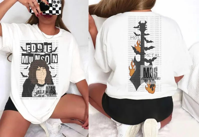 Eddie Munson Stranger Things shirt