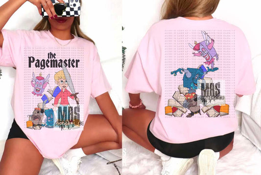 Pagemaster Nostalgic Movie Tee