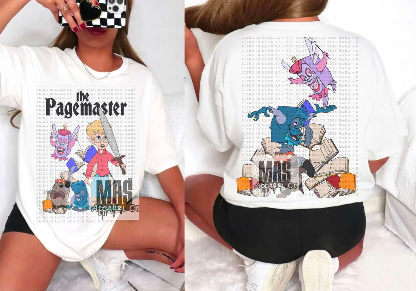 Pagemaster Nostalgic Movie Tee