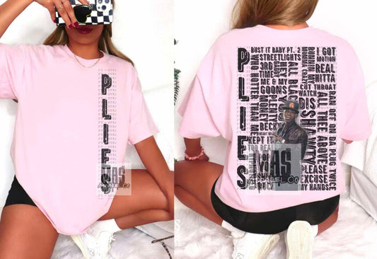 Plies R&B concert music Tee