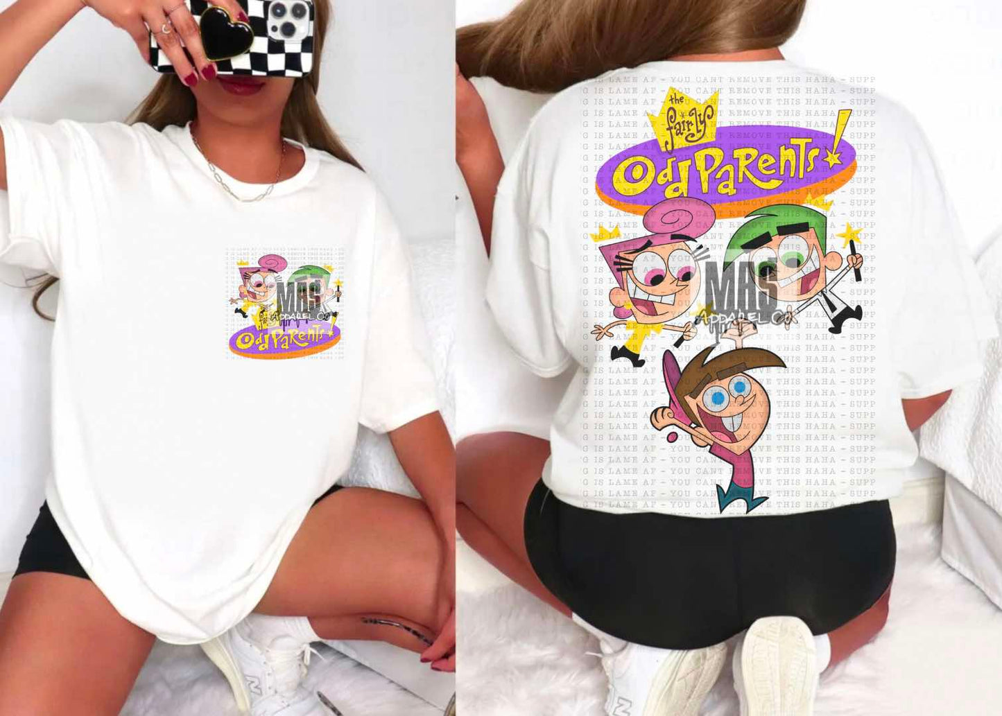 Fairy Godparents Cartoon Tee