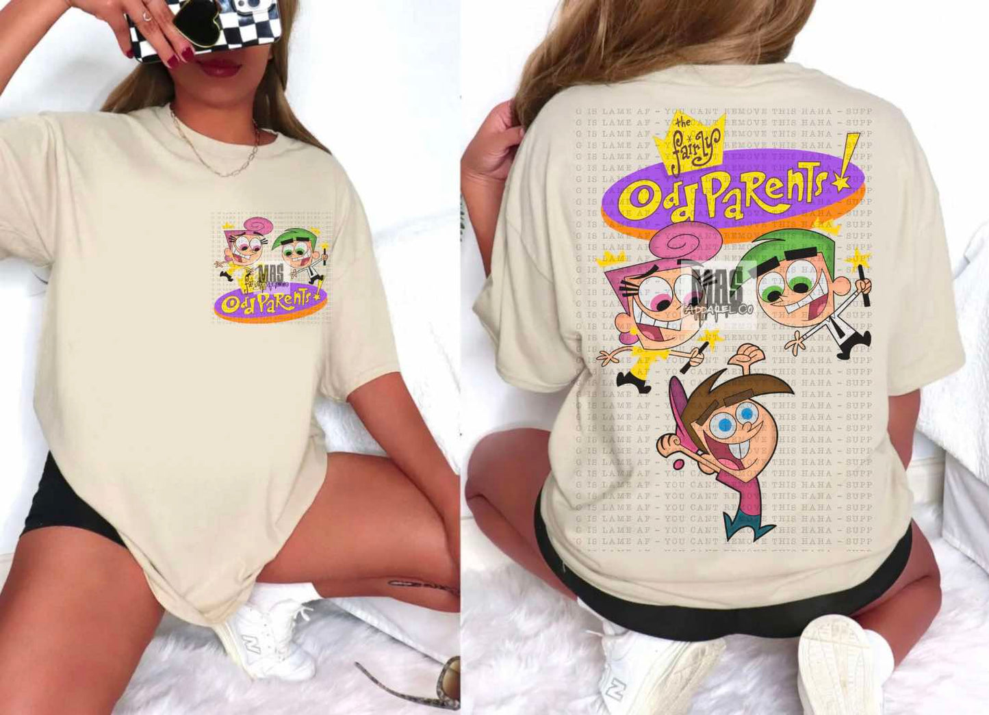 Fairy Godparents Cartoon Tee