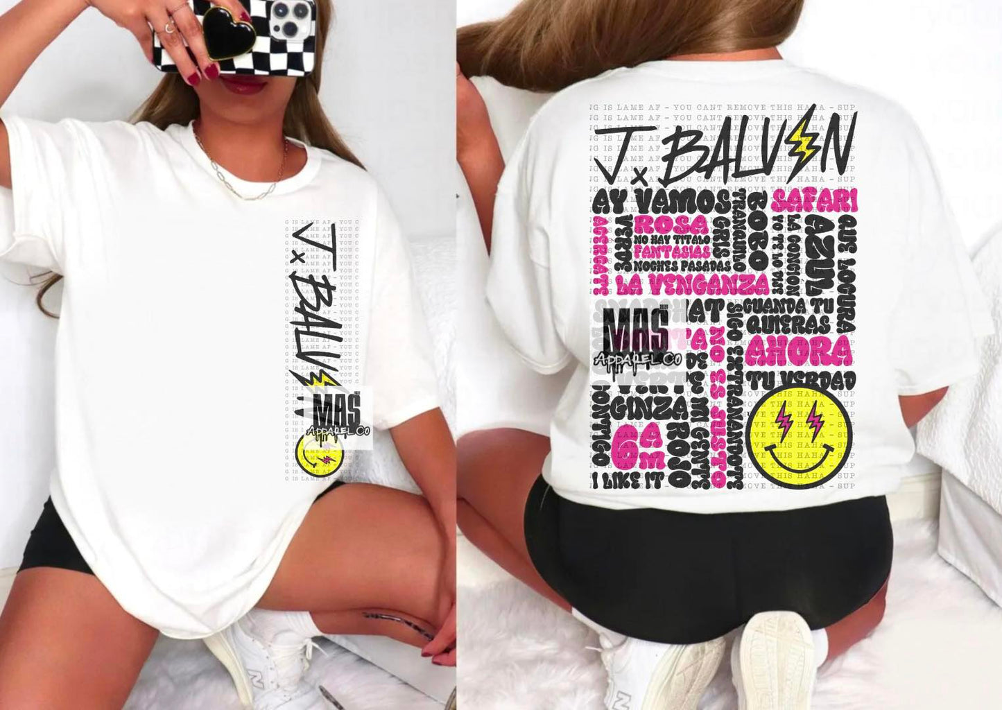 J Balvin concert shirt