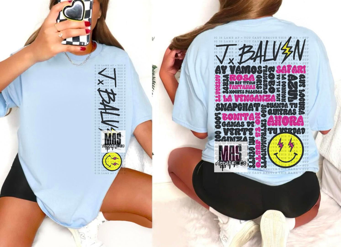 J Balvin concert shirt