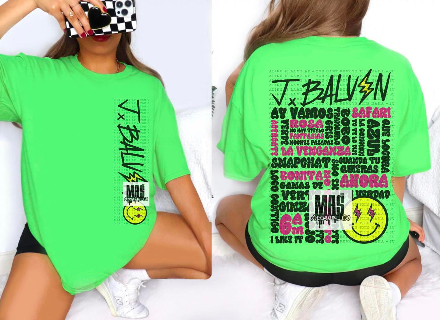 J Balvin concert shirt