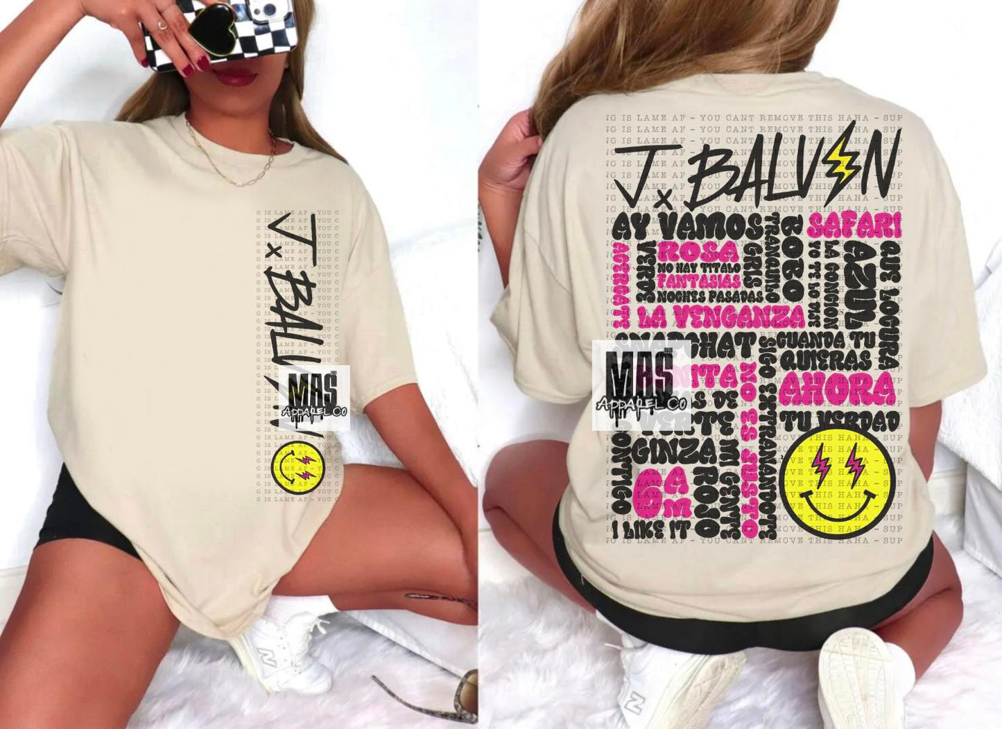 J Balvin concert shirt