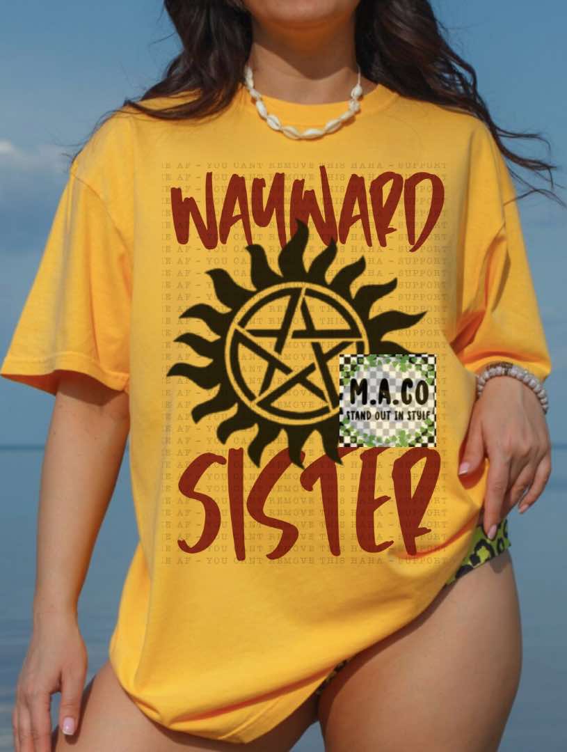 Wayward Sisters Supernatural Tshirt Top
