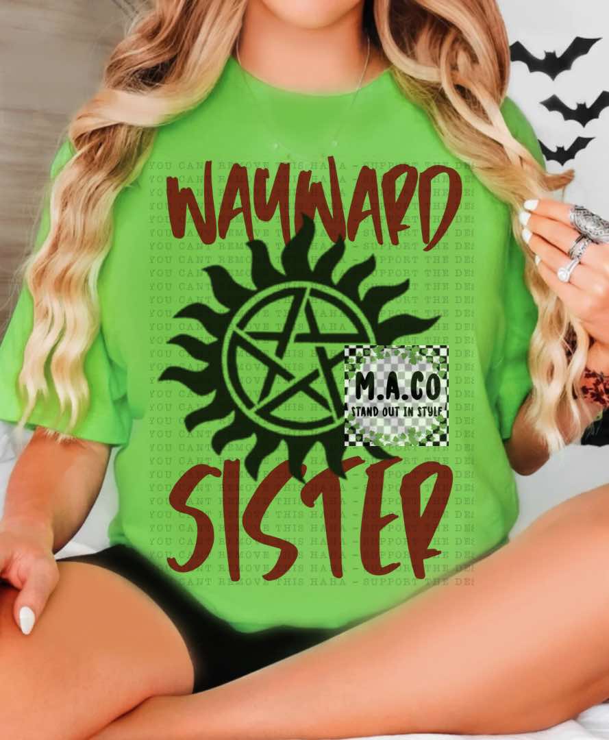 Wayward Sisters Supernatural Tshirt Top