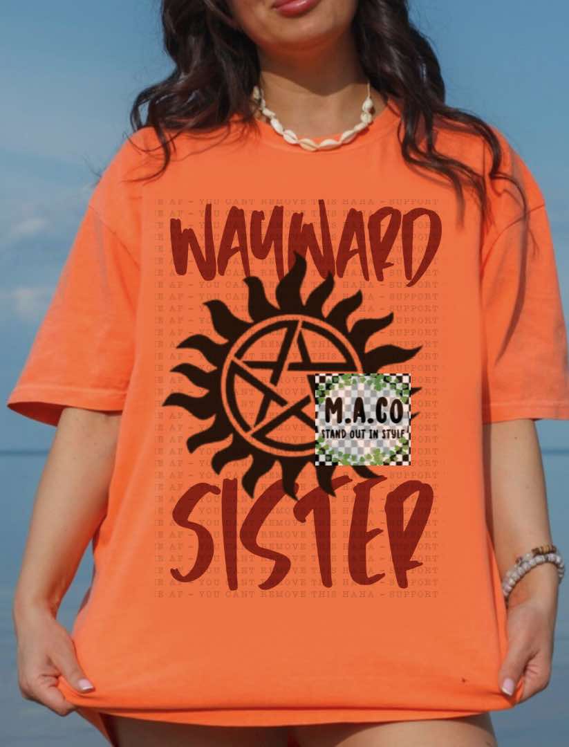 Wayward Sisters Supernatural Tshirt Top