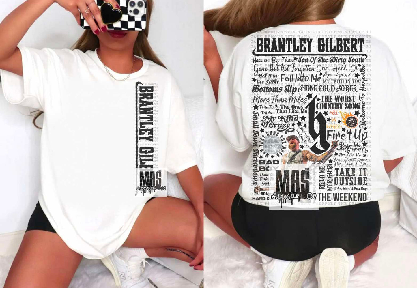Brantley Gilbert Music Tshirt Crewneck