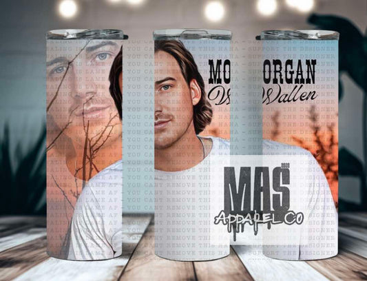 Morgan Wallen stanley dupe tumbler with iced lid