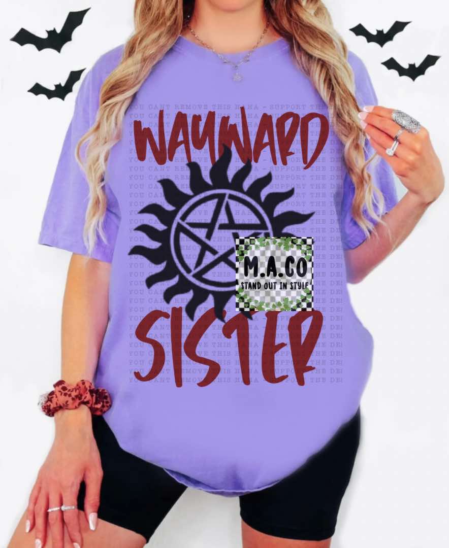 Wayward Sisters Supernatural Tshirt Top
