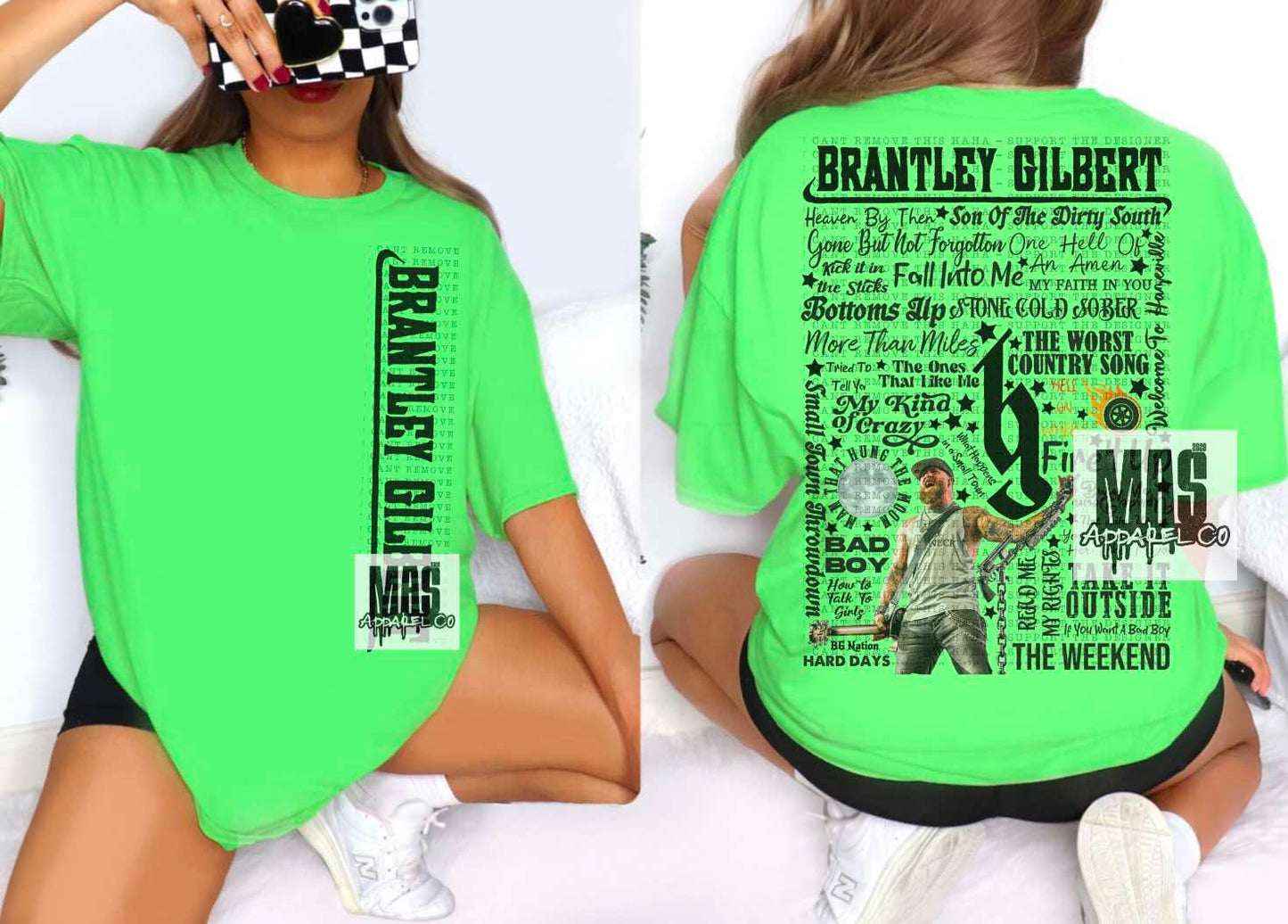 Brantley Gilbert Music Tshirt Crewneck