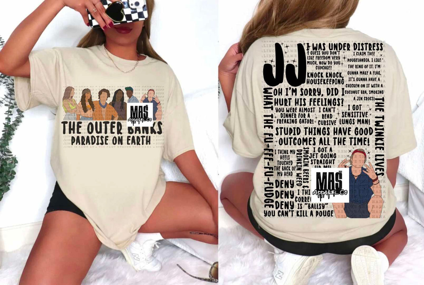 JJ Maybank Outer Banks Quote Tshirt