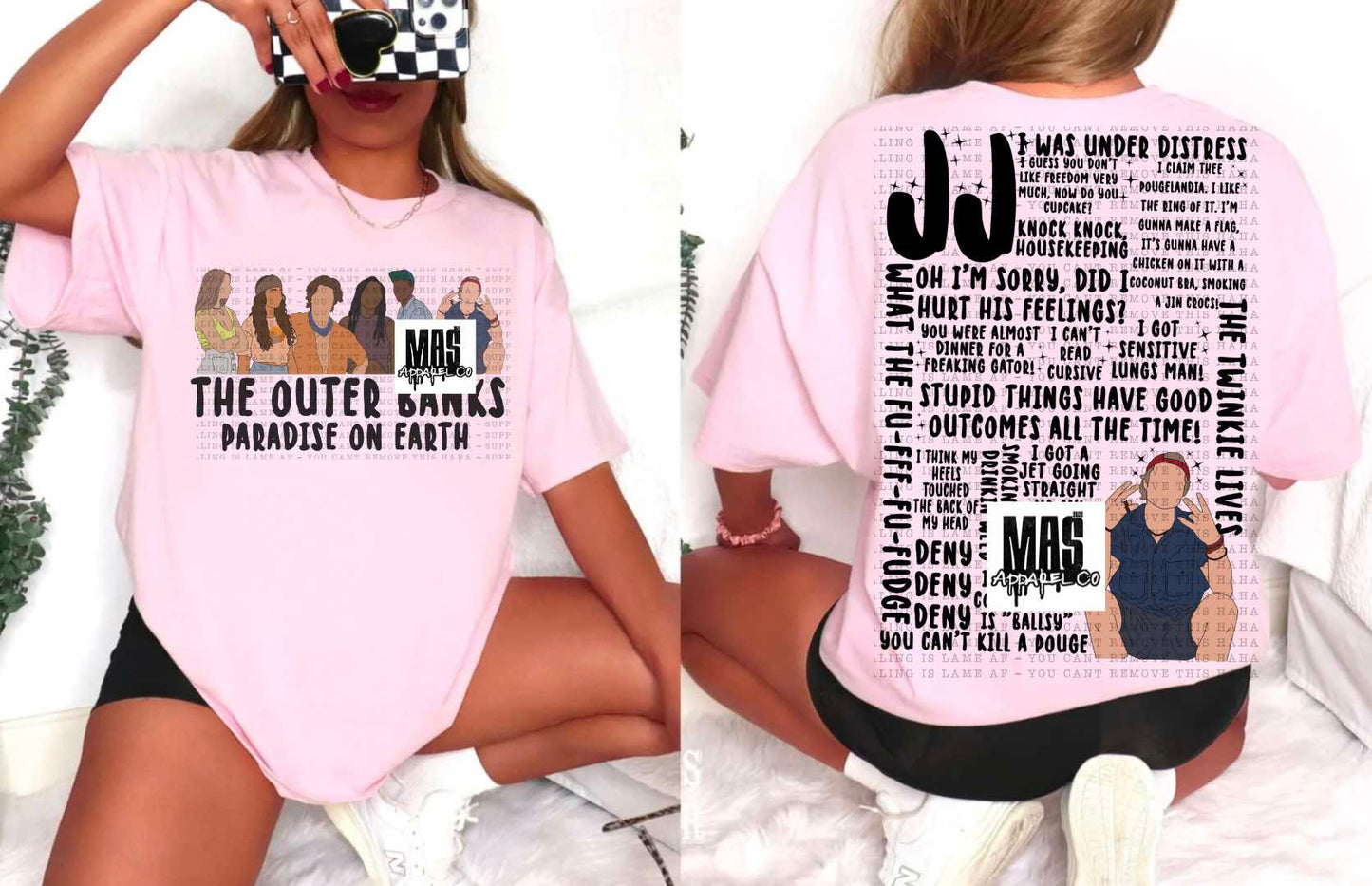 JJ Maybank Outer Banks Quote Tshirt