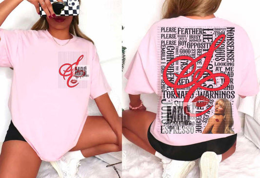 Sabrina Carpenter Music Tshirt Crewneck