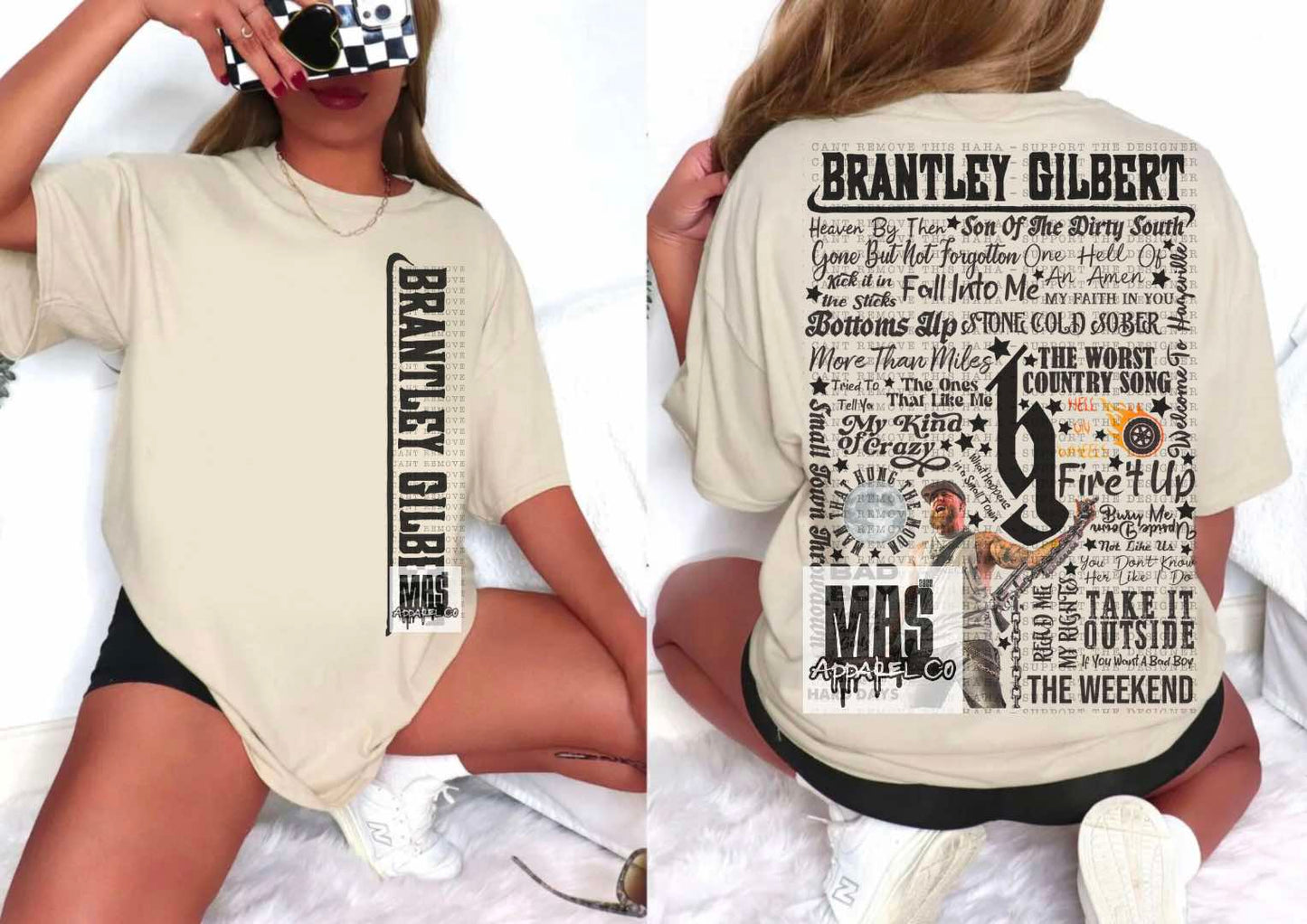 Brantley Gilbert Music Tshirt Crewneck