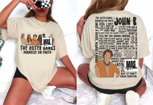 Outer Banks John B Quote Tshirt Crewneck