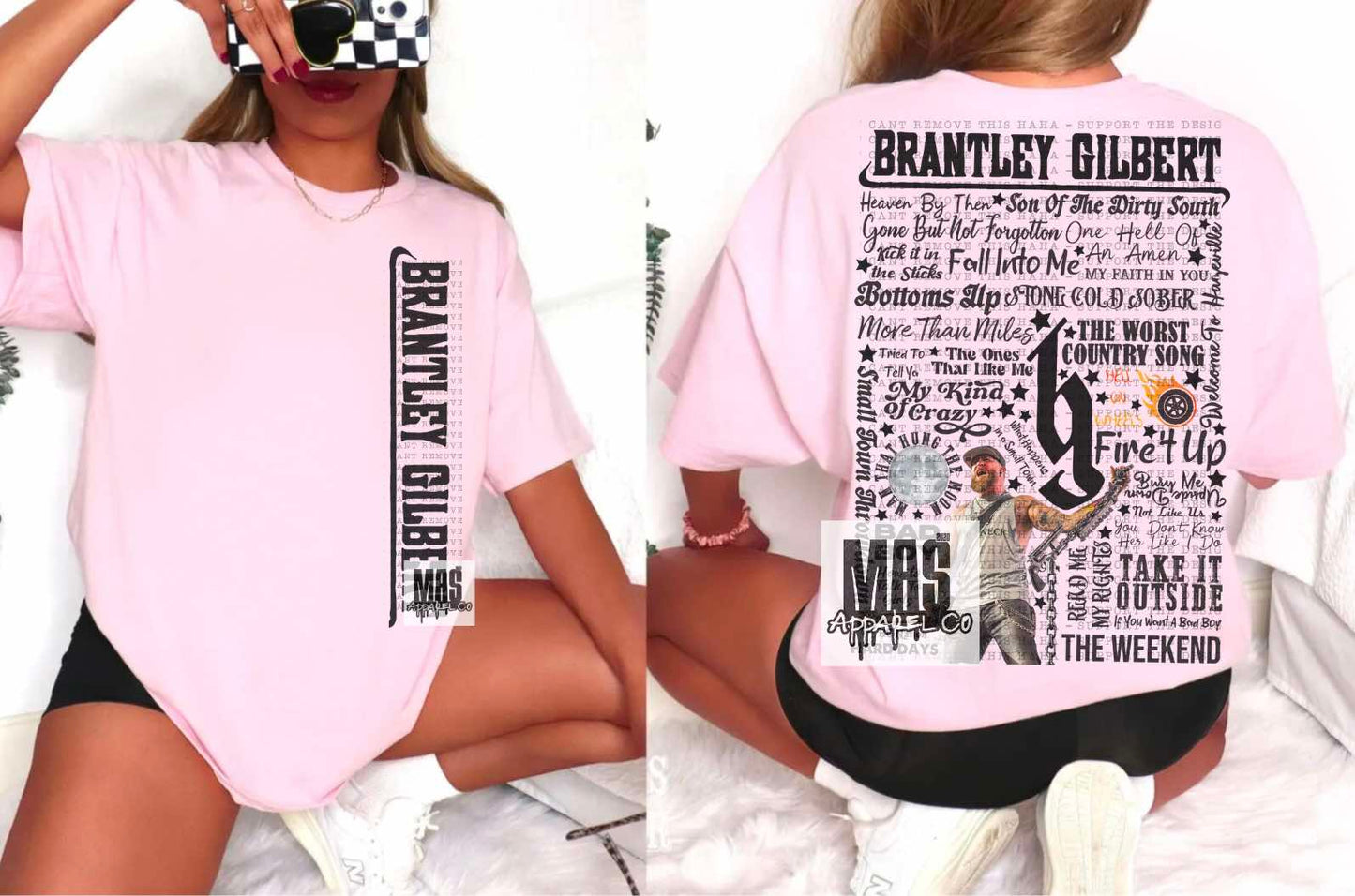 Brantley Gilbert Music Tshirt Crewneck