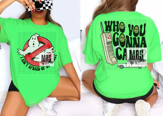 Who you gonna call Ghostbuster Tshirt Crewneck