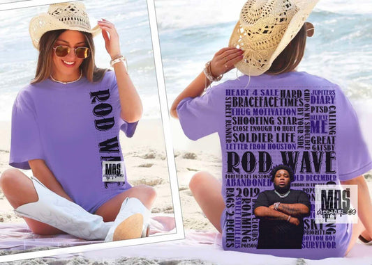 Rod Wave Music title tshirt crewneck
