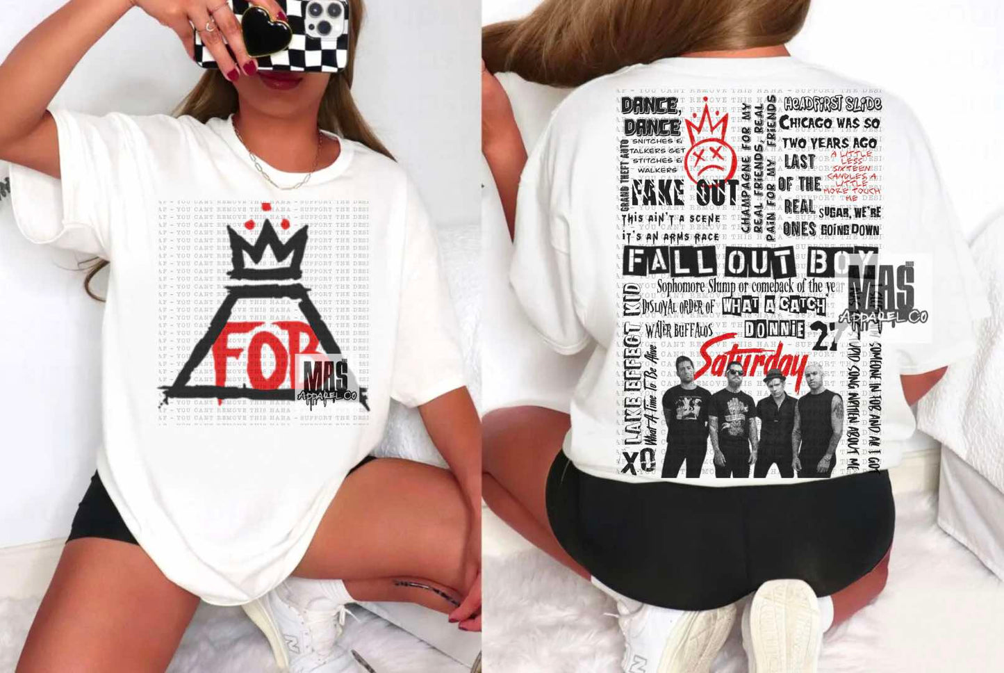 Fall Out Boy Music Tshirt Crewneck