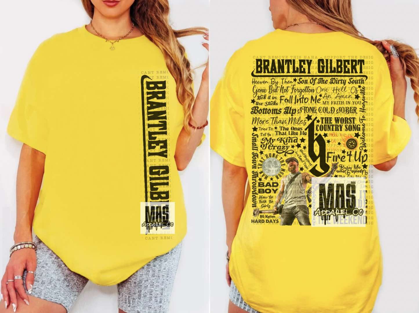 Brantley Gilbert Music Tshirt Crewneck