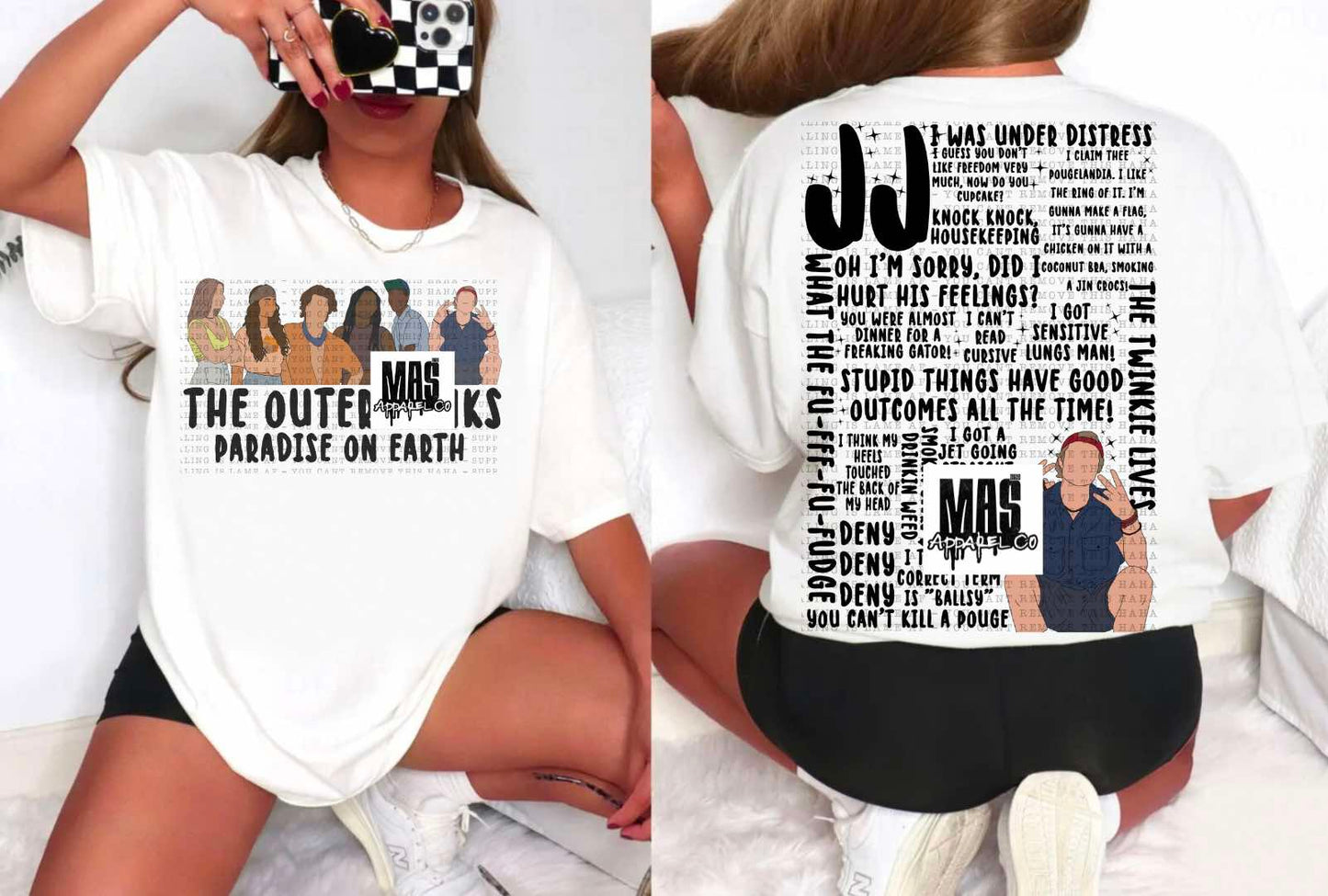 JJ Maybank Outer Banks Quote Tshirt