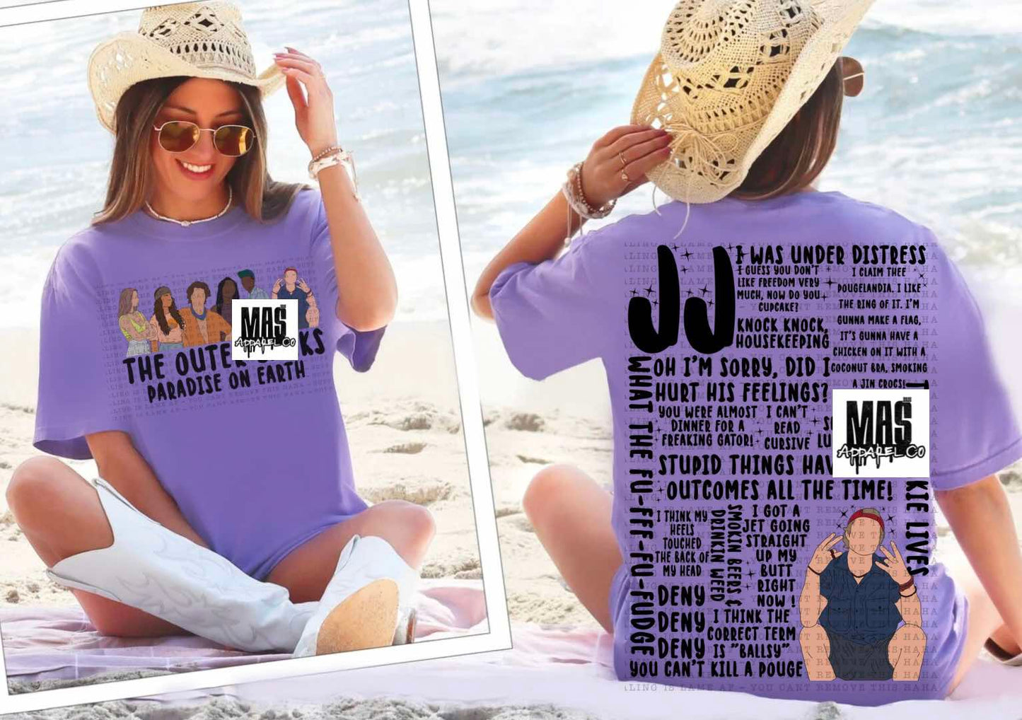 JJ Maybank Outer Banks Quote Tshirt