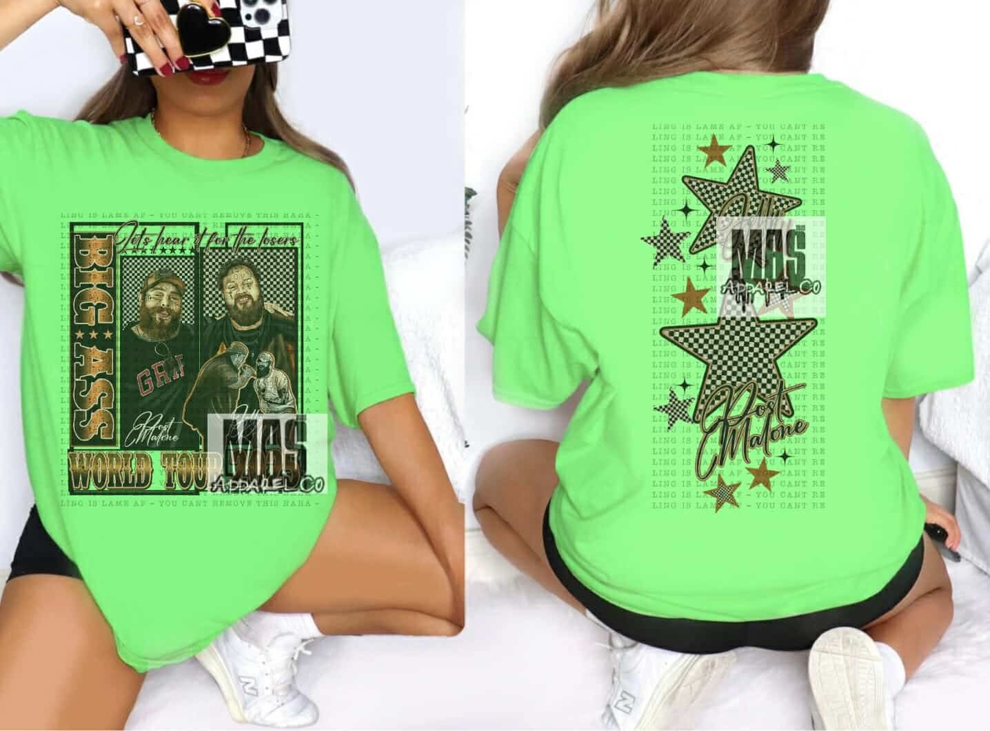 Jellyroll Post Malone Concert Tee