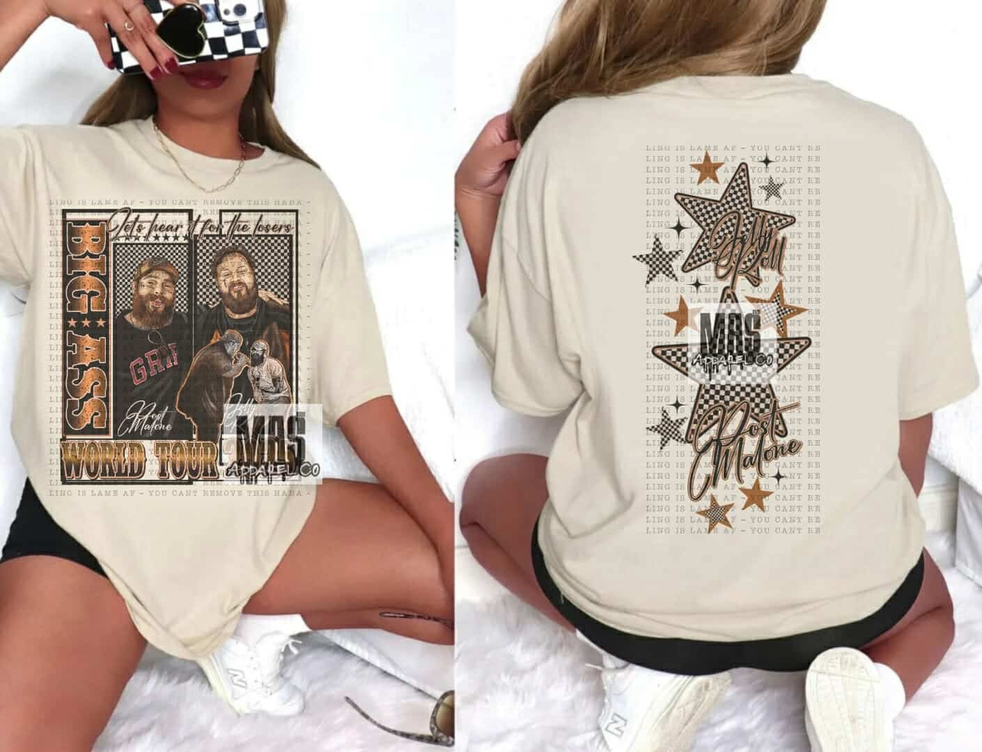 Jellyroll Post Malone Concert Tee