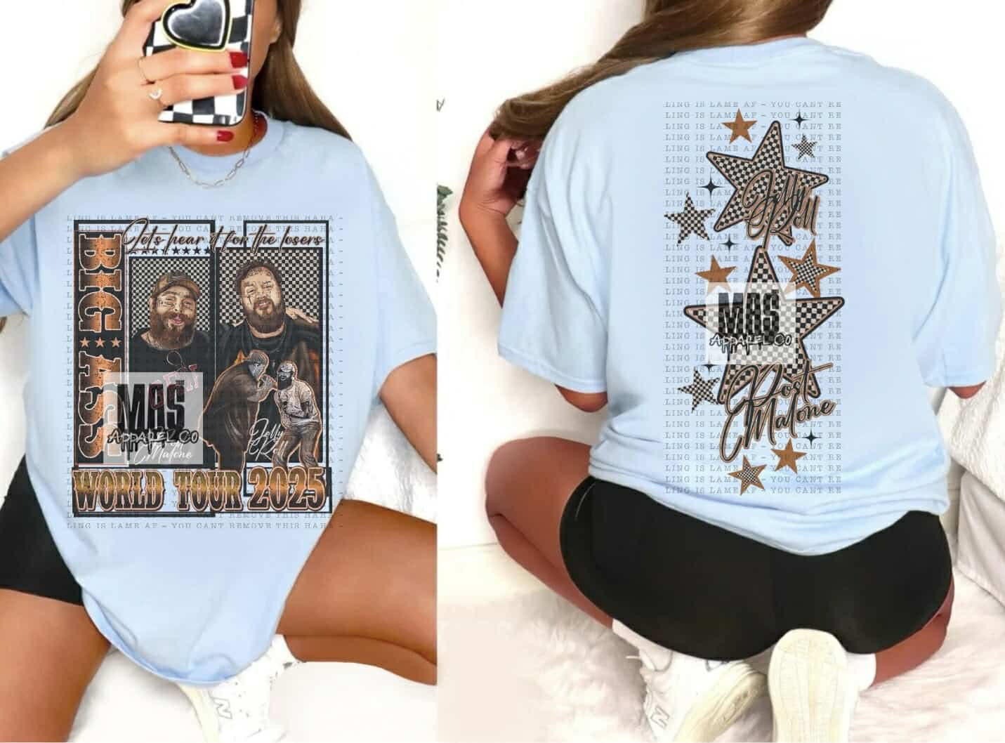 Jellyroll Post Malone Concert Tee