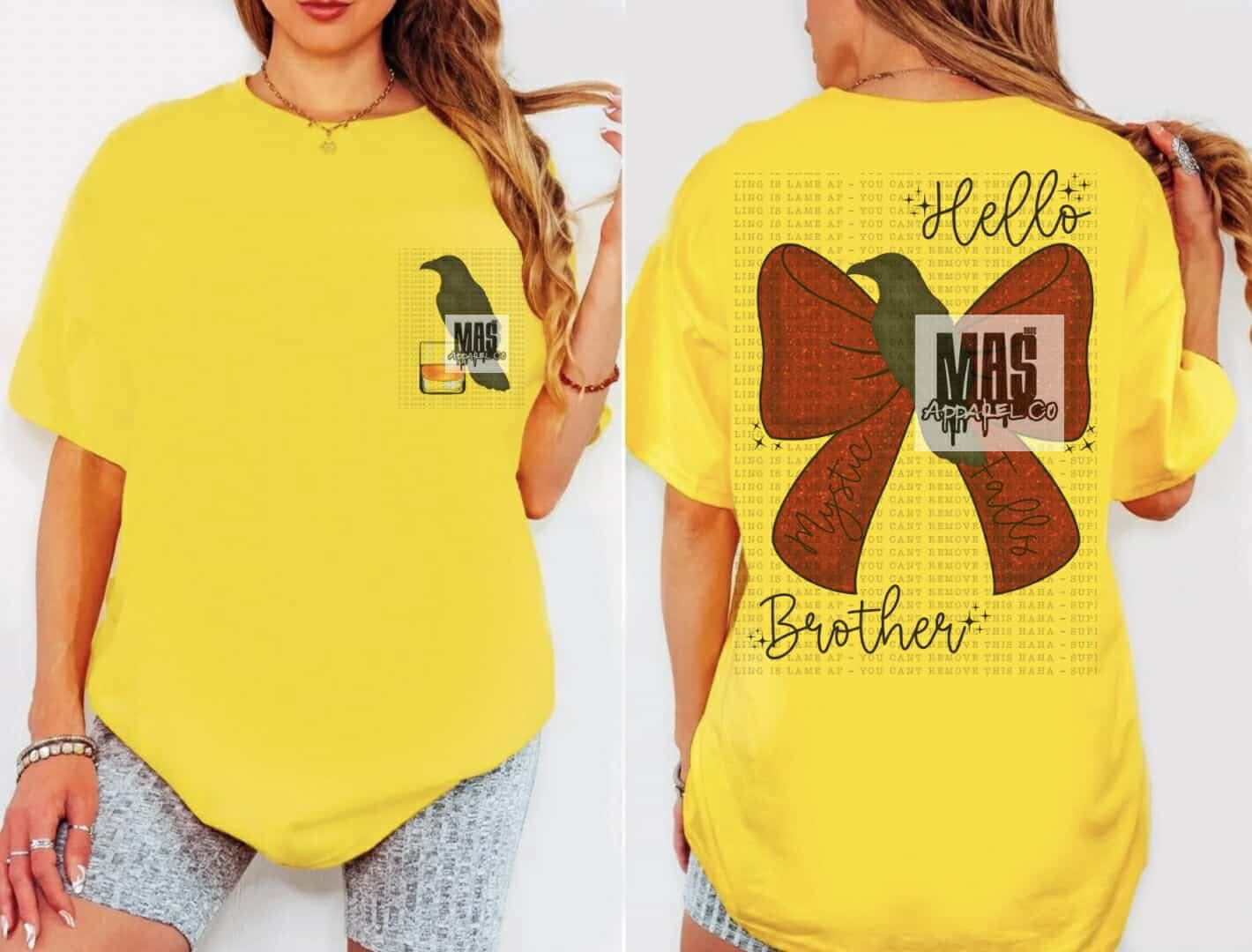 Hello Brother Bow TVD tee