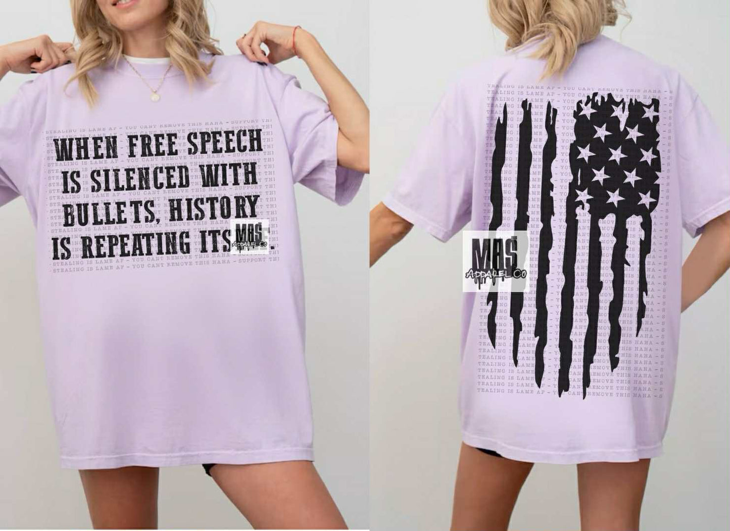 Free Speech History Tshirt