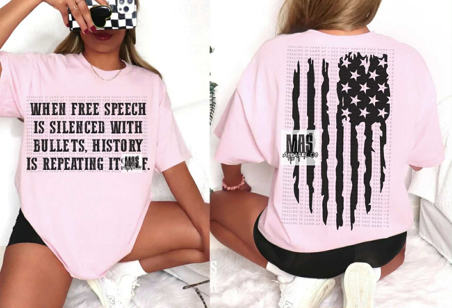 Free Speech History Tshirt