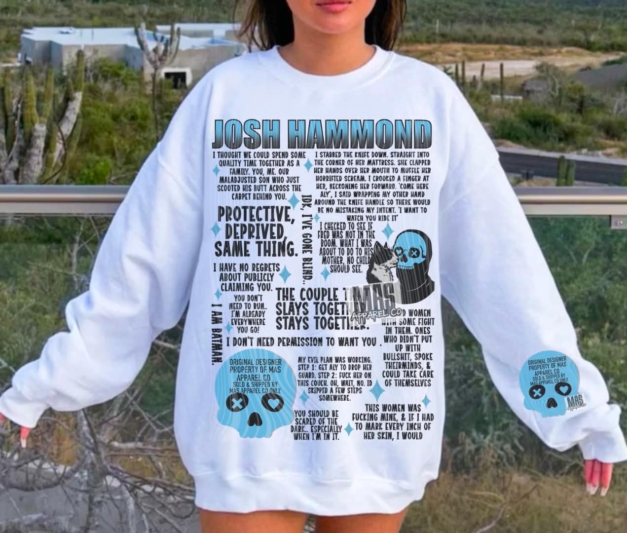 Josh Hammond Lights Out quote Graphic tshirt