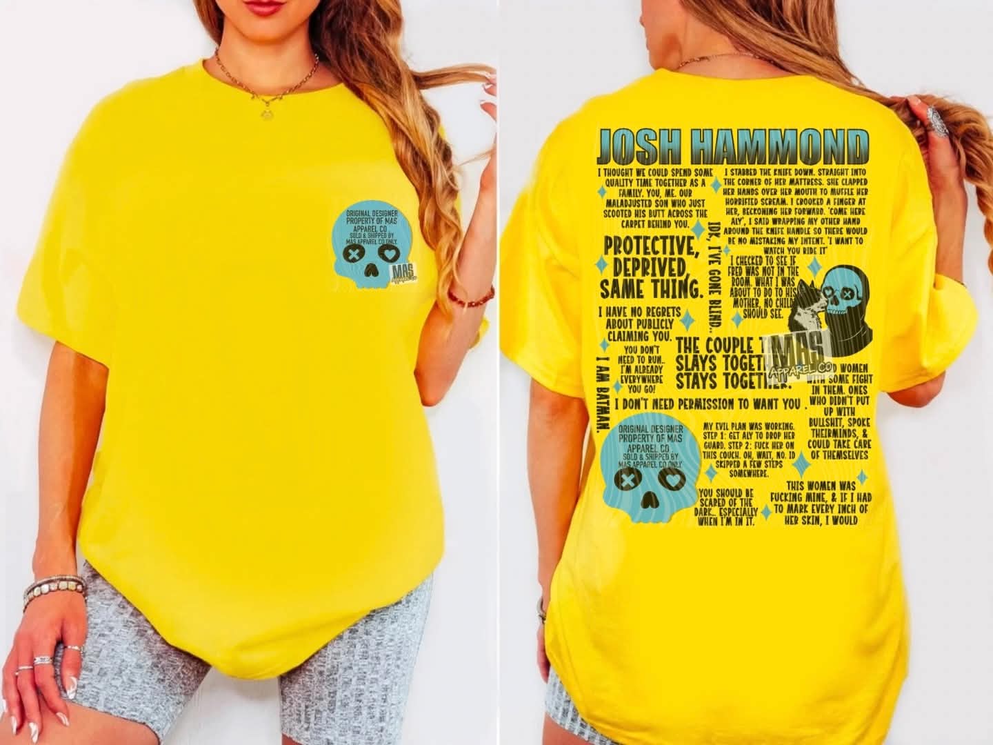 Josh Hammond Lights Out quote Graphic tshirt