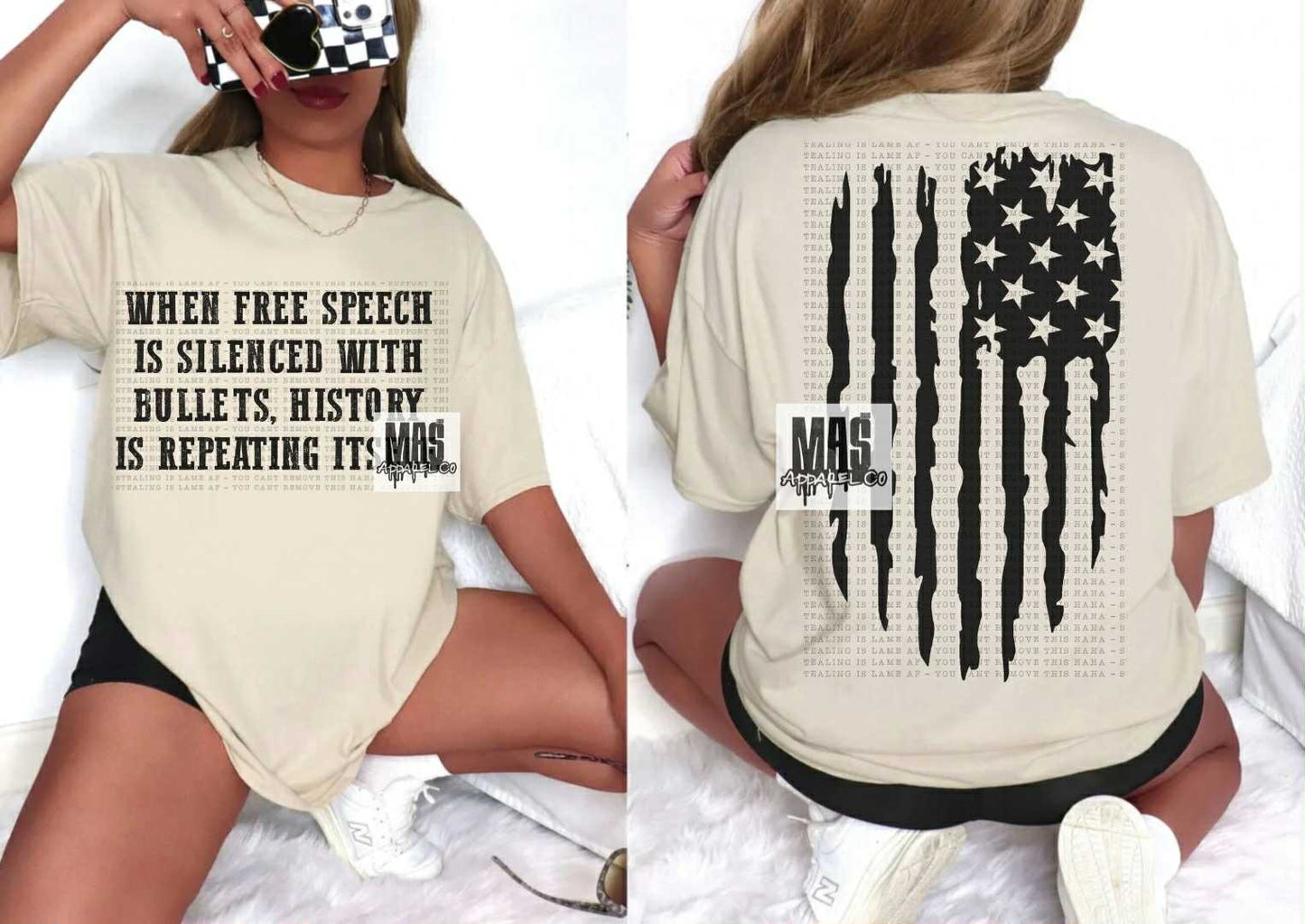 Free Speech History Tshirt
