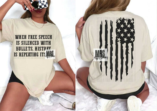 Free Speech History Tshirt