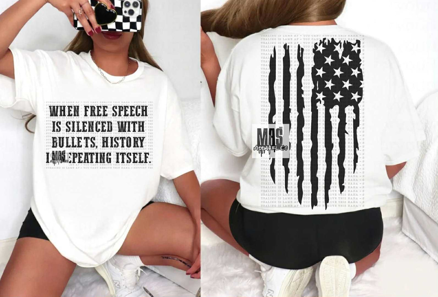 Free Speech History Tshirt