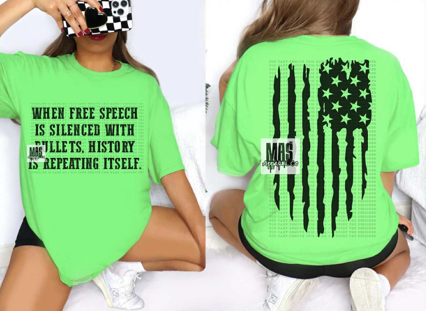 Free Speech History Tshirt