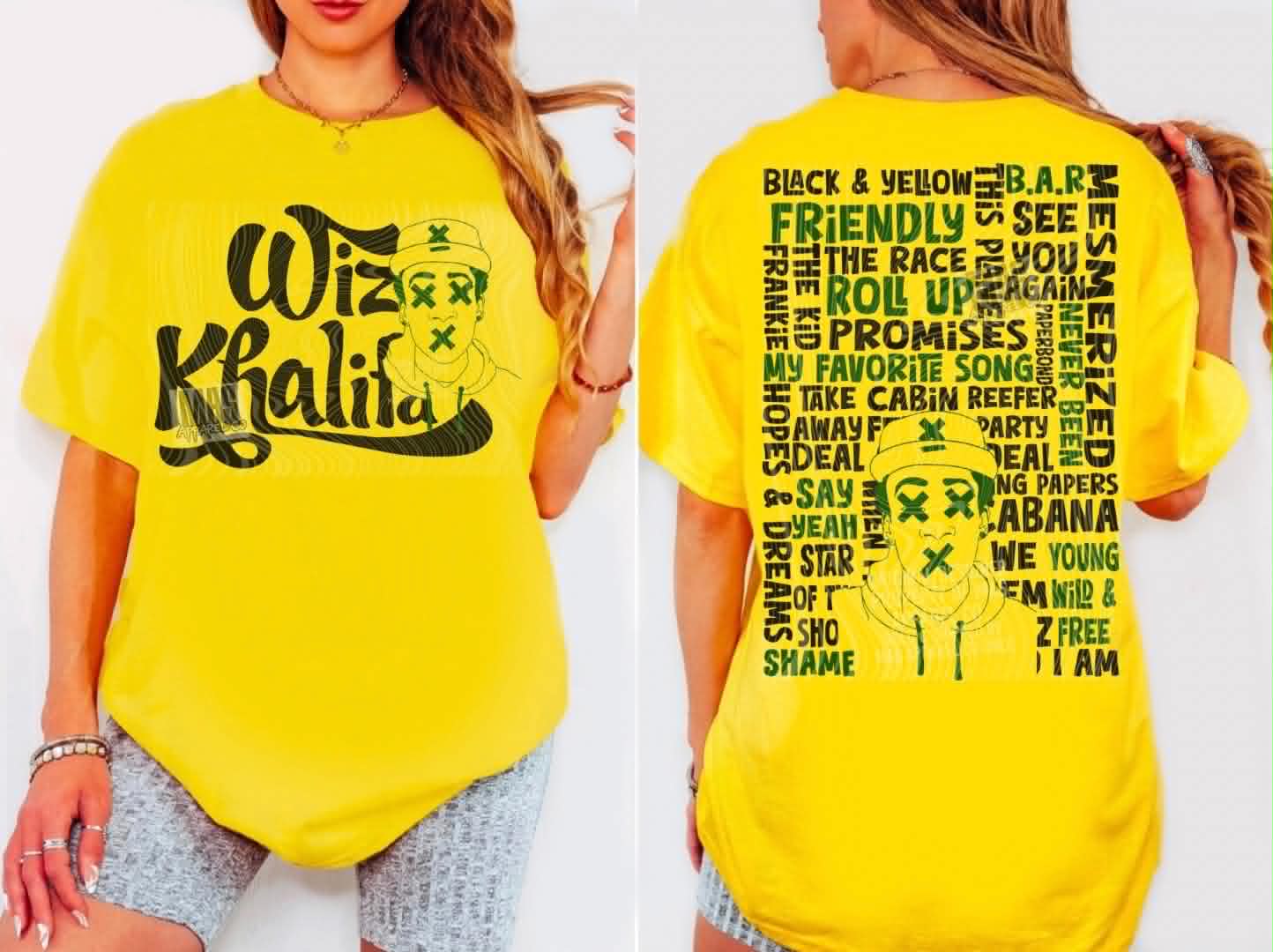 Wiz Khalifa Song title concert Tee