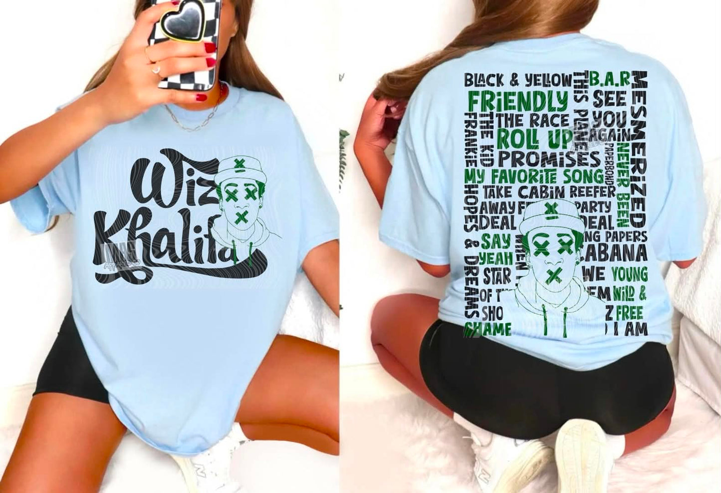 Wiz Khalifa Song title concert Tee