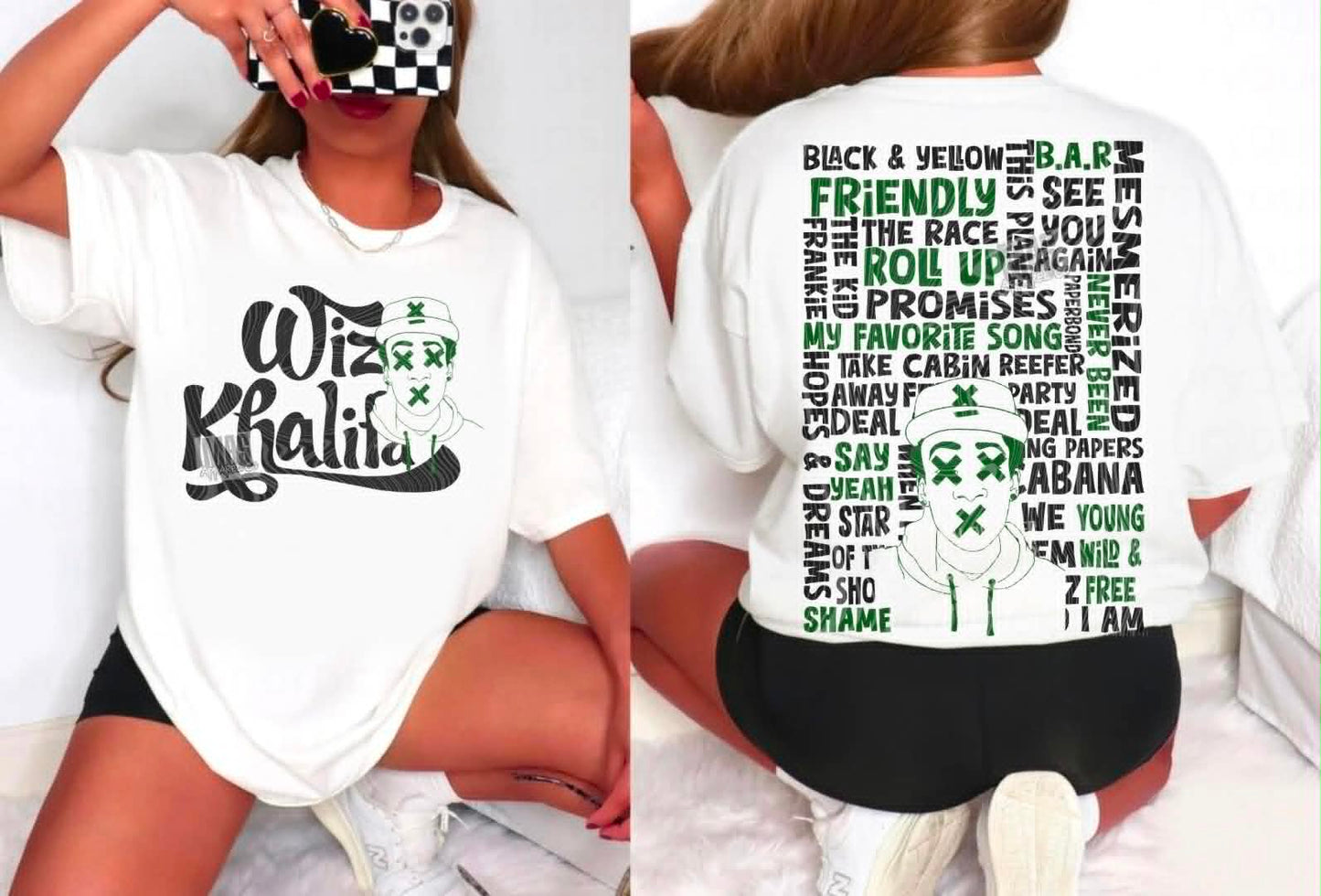 Wiz Khalifa Song title concert Tee