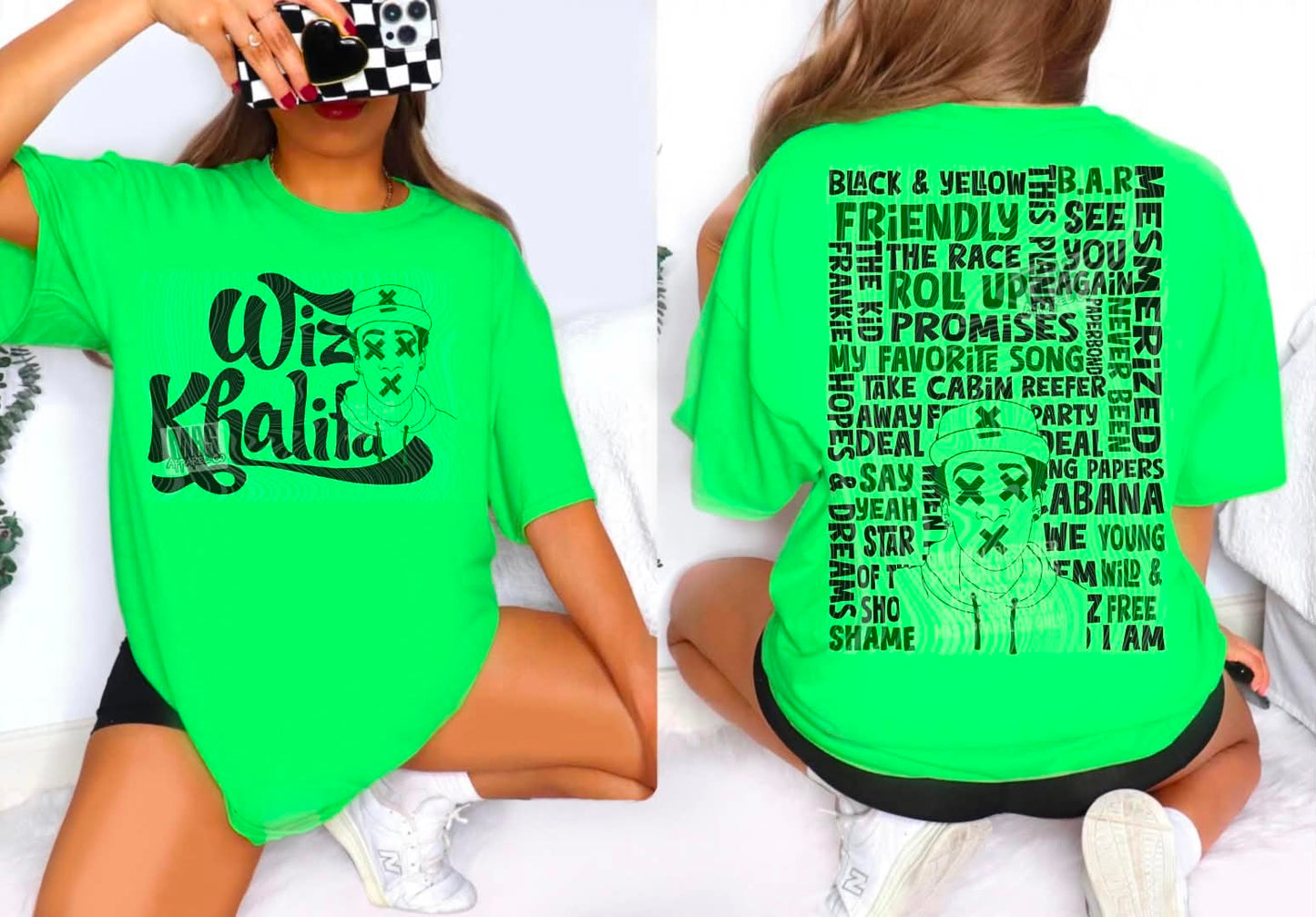 Wiz Khalifa Song title concert Tee